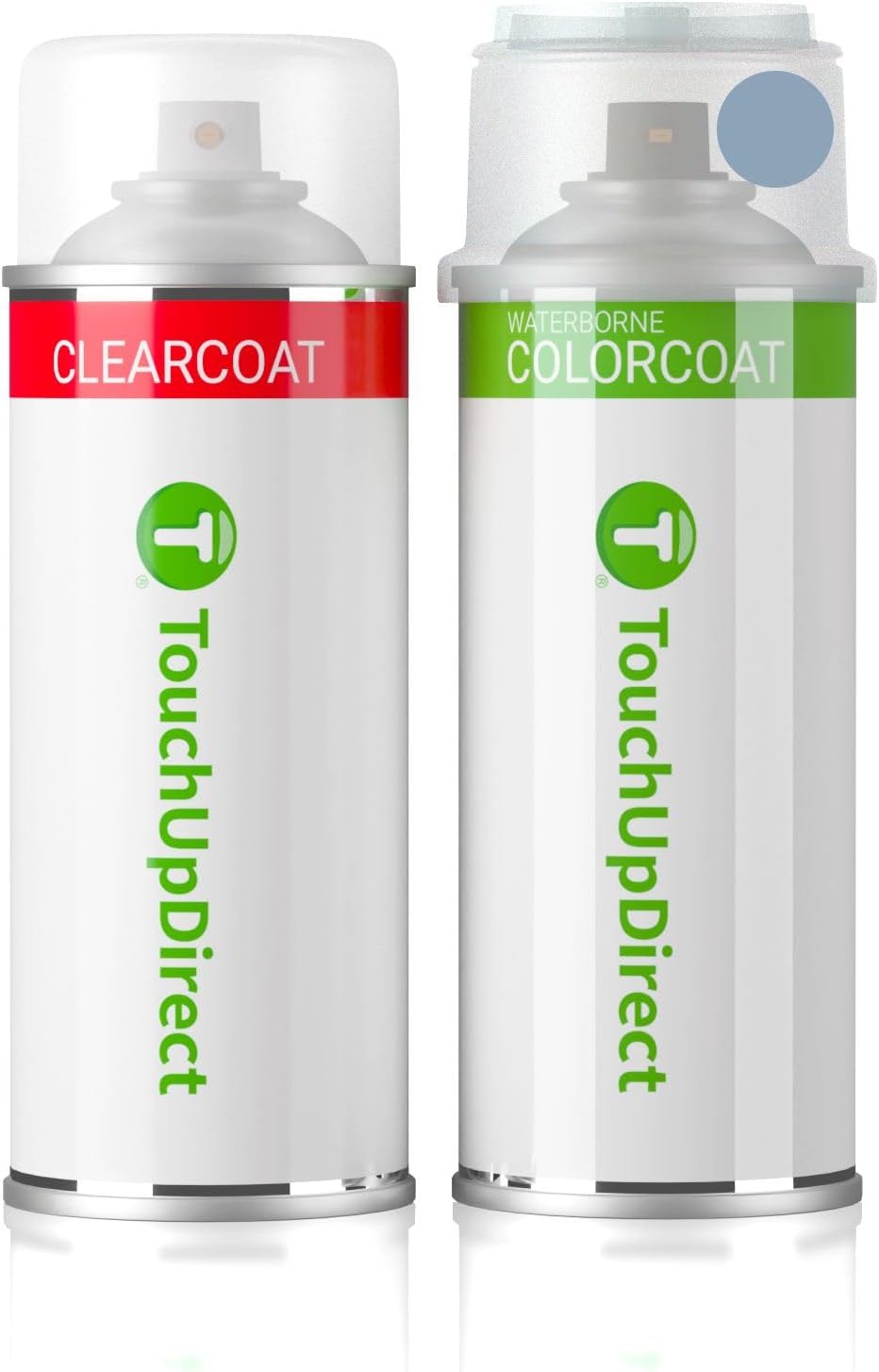TouchUpDirect RU9 Blue Stone Metallic Compatible with Hyundai Exact Match Touch Up Paint Aerosol - Essential Kit