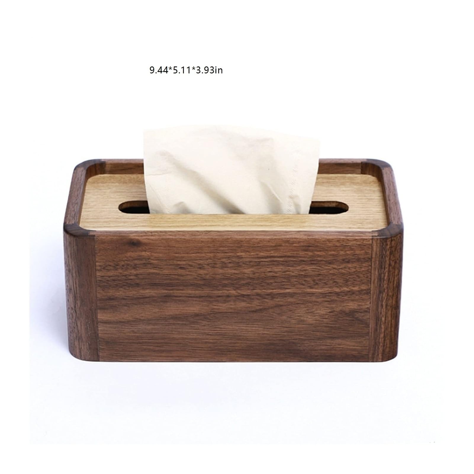 Kosmetiktuch-Spenderbox Taschentuchbox, Restaurant, Holz, Papier, schwarzes Walnussholz, Kartuschenwagen Must-Haves für die Wohnung