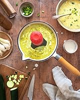 Vista 7 de Uutensil Stirr Plus - El único agitador automático de sartenes con temporizador - Soporte USB recargable - Gris