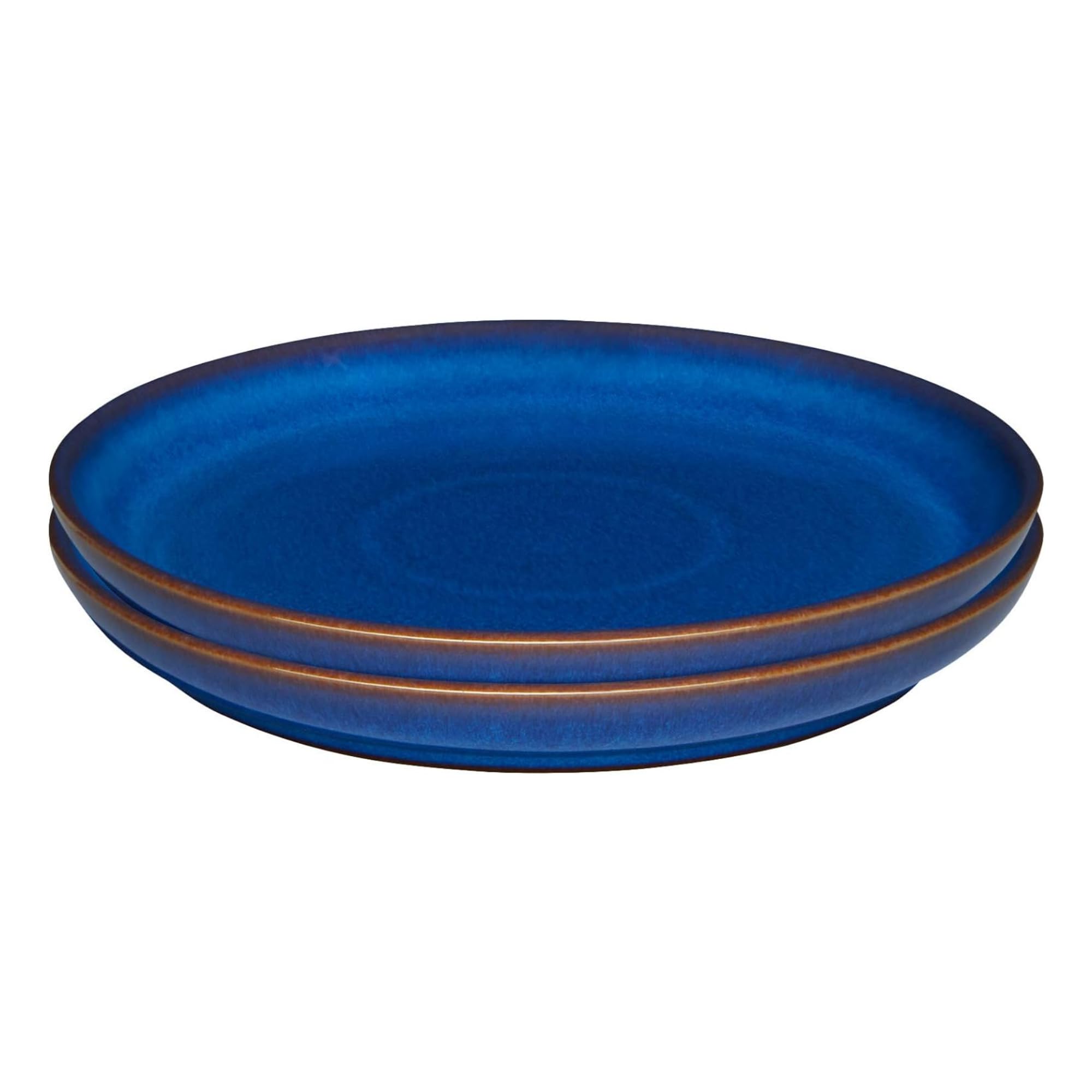 DenbyPlate, Stoneware, Blue