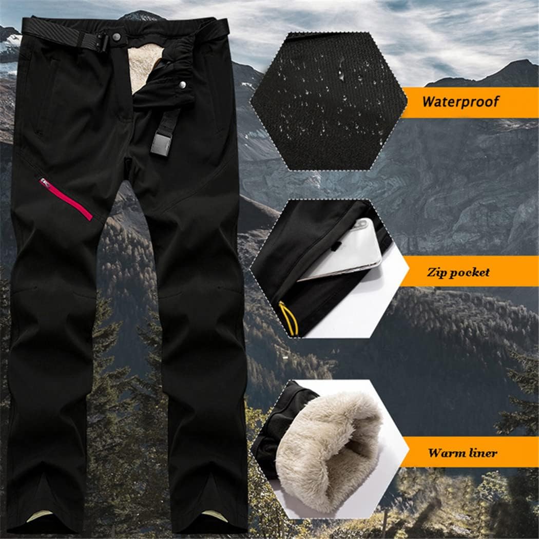 KEHAIOO Women Winter Warm Ski Suit Hoodie Set Windproof Waterproof 3 in 1 Jackets and Pants Skiing Snowboard Suit