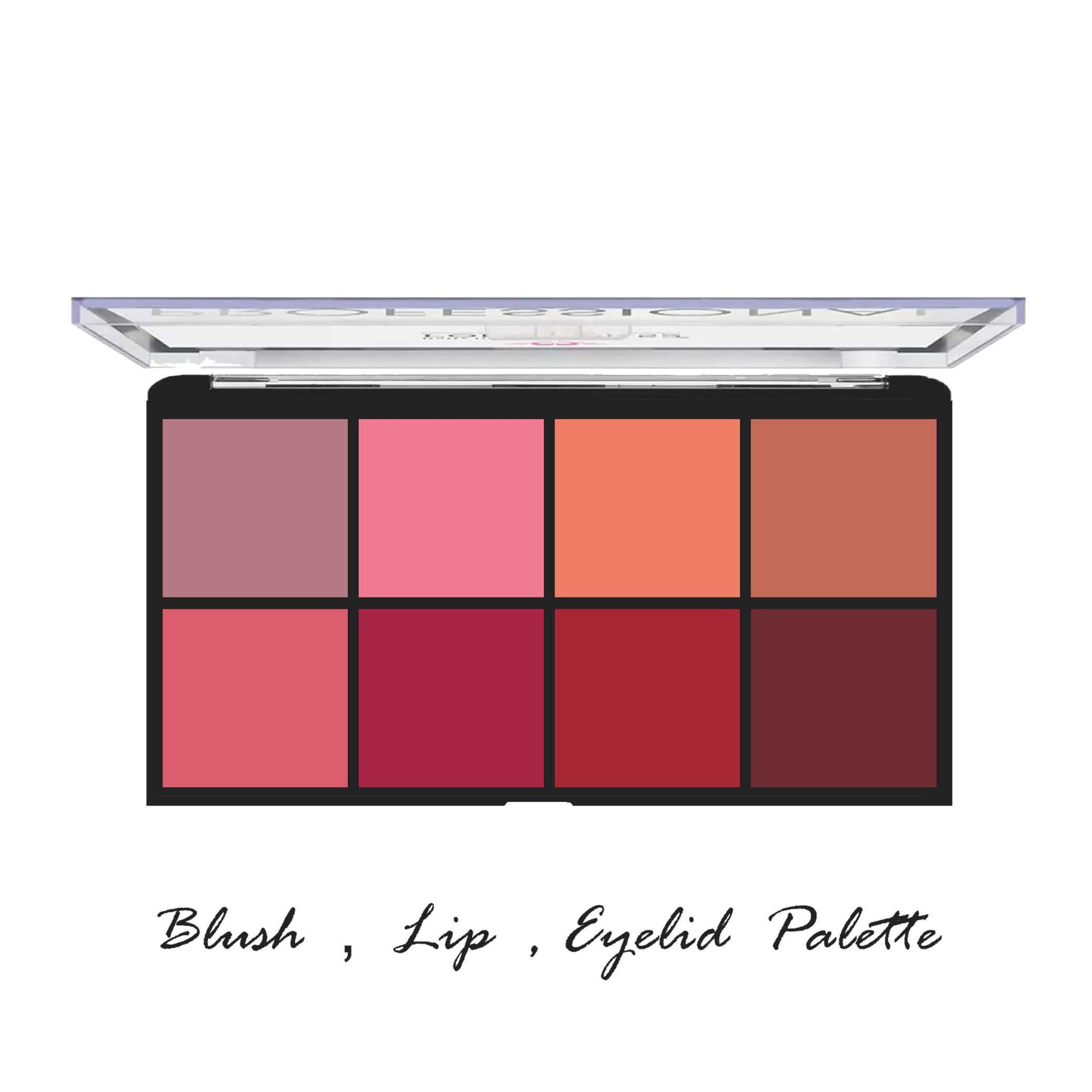 Love Earth Blush, Lips, Eyelid Palette With Richness Of Jojoba Oil And Vitamin E For Blush, Lips, Eyelids (16gm) 1
