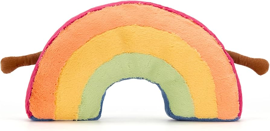 新品　Jelly Cat ジェリーキャット　虹　レインボー　ぬいぐるみ Amazon.co.jp: Jellycat【ジェリーキャット】Amuseable Rainbow soft