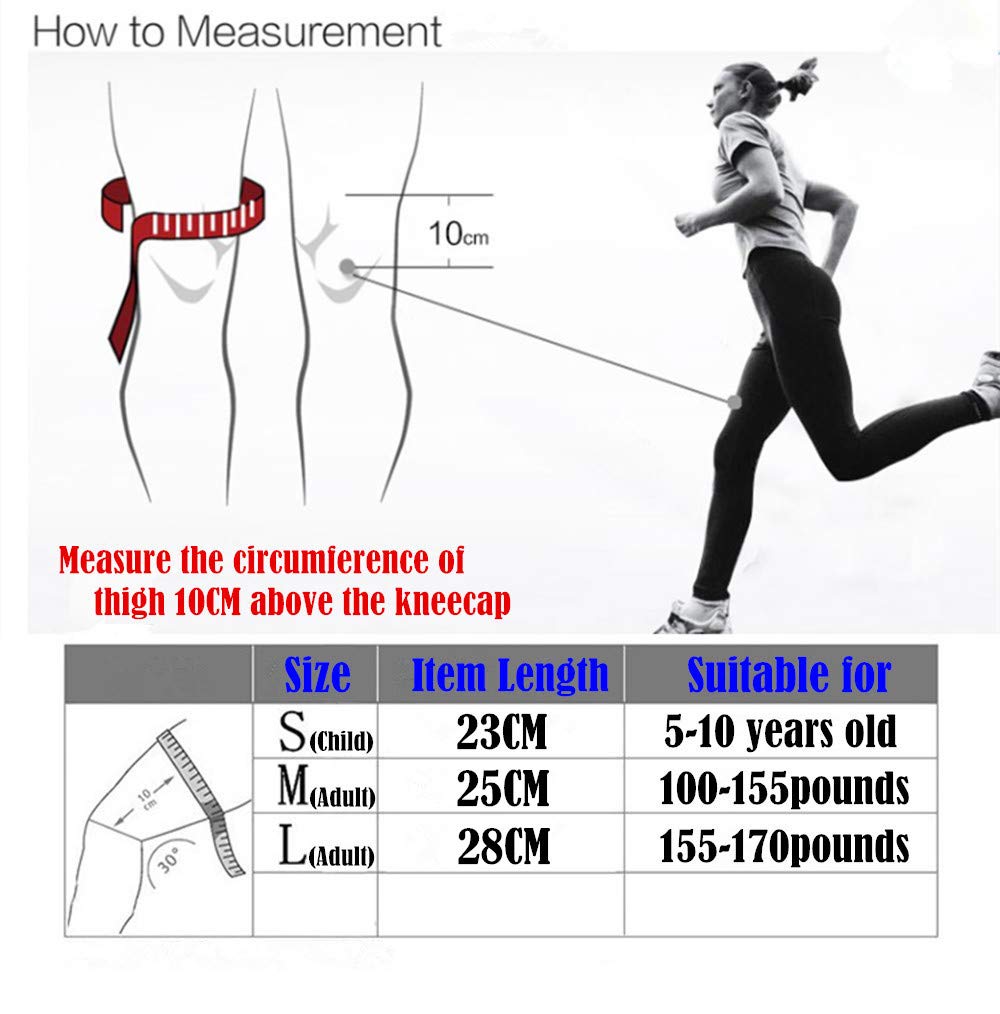Uр Tо 40% оƒƒ LZEEM Soft Kneepads Cotton Volleyball Tennis 1 Pair-Women Pole Dance Yoga Knee Protector Guards for Athletic Use Adult Cycling Gym Workout Exercise Skating Knee Brace Support With Sponge (Black, M)