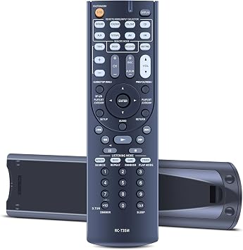 New RC-735M Replacement Remote Control fits Onkyo AV Receiver TX-SR307 HT-R370 HT-S3200