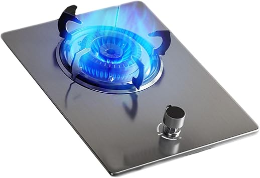 Gas Stove,Gas Cooktop Heat Load LPG4KW/13648BTU,with Flameout Protection Stainless Steel Burner,Suitable for Home and Commercial, 54768