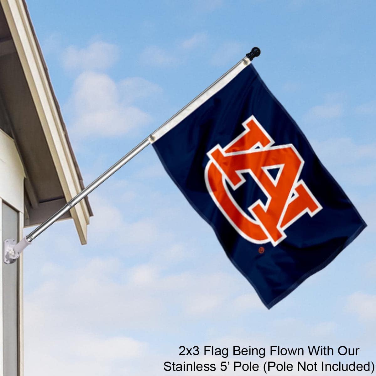Auburn Small 2x3 Foot Flag - Image 3
