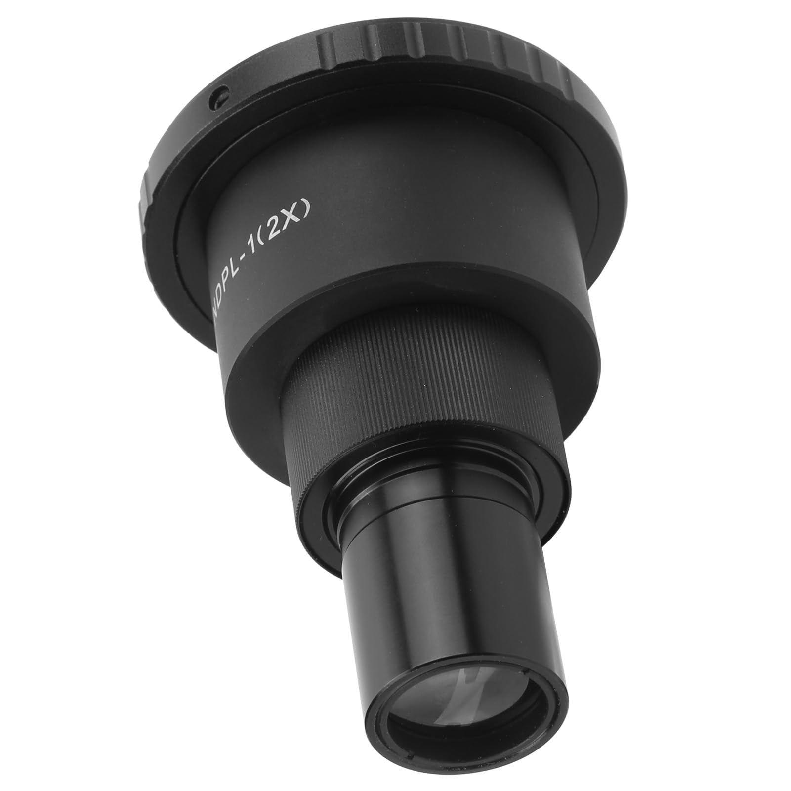 Aramox Adapter do Obiektywu Mikroskopu Stop Aluminium Mocowanie Aparatu Bezlusterkowego M42x0,75 Powiększenie 2X do Aparatu Bezlusterkowego Obserwacja i Obrazowanie Mikroskopu