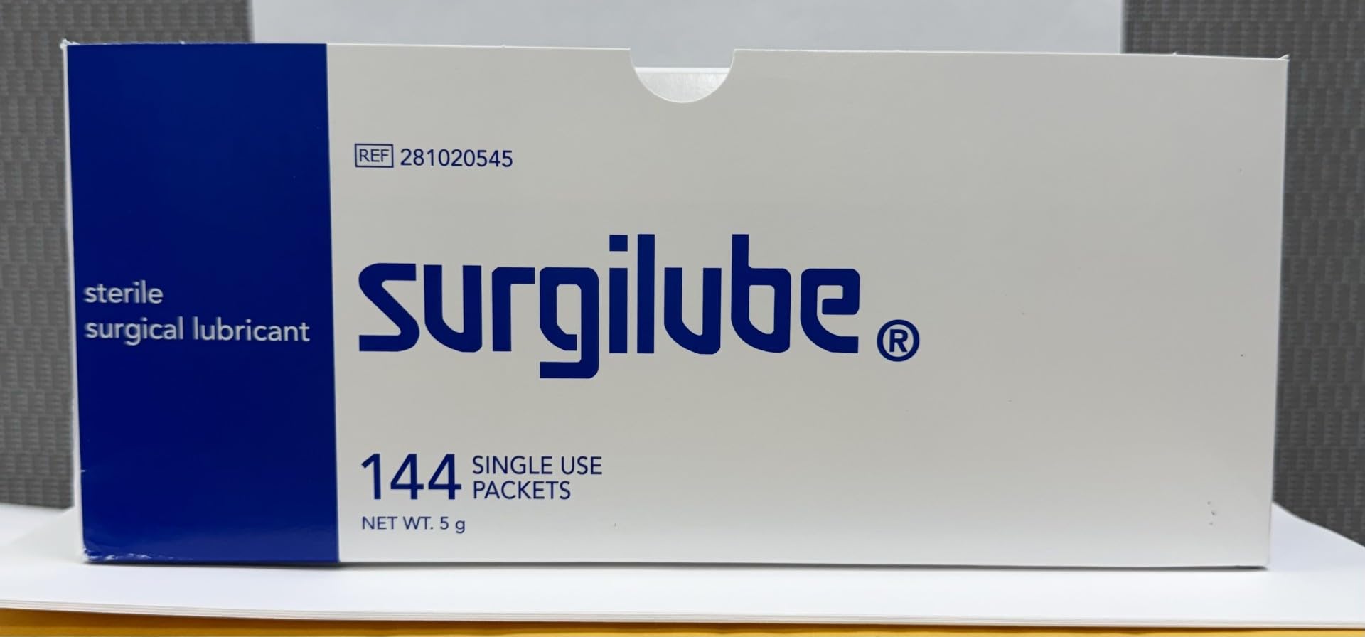 Amazon.com: Surgilube - Lubricating Jelly - 5 g - Individual - Packet  Sterile