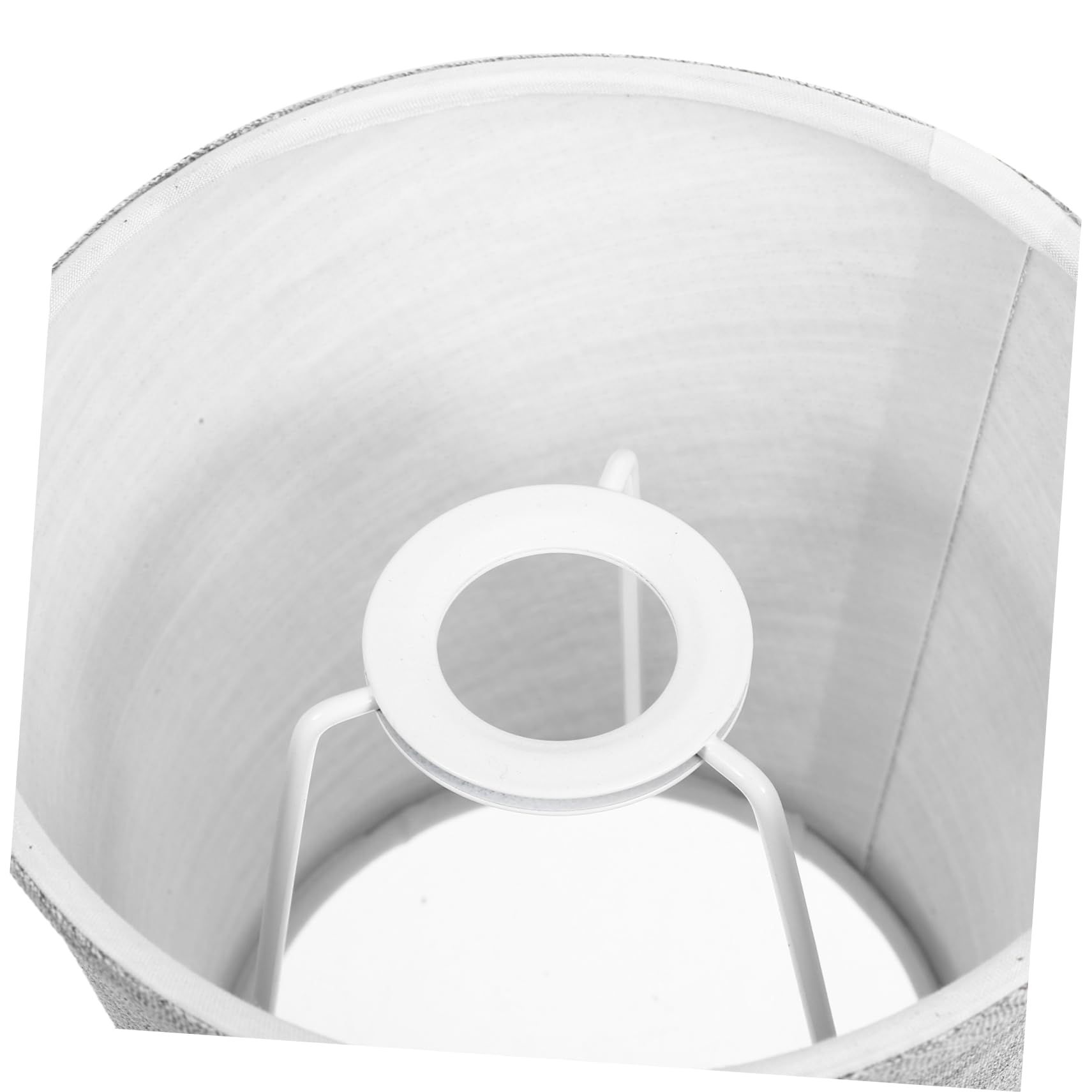 DOITOOL 6pièces Lot De Abat-jour Lin Cylindrique Pour Suspension Murale Fixation Araignée Chambre Ou Salon