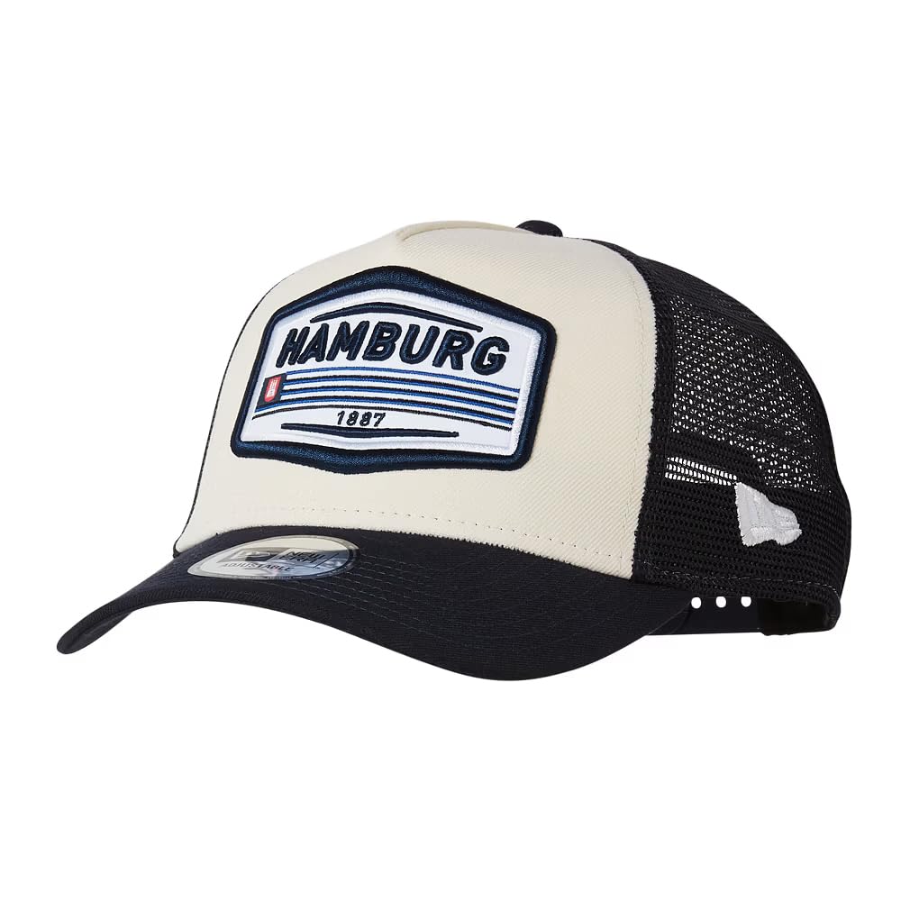 Hamburg Sv Unisex White-Black Hamburger Sv Hsv Cap Baseball Cap Elmar