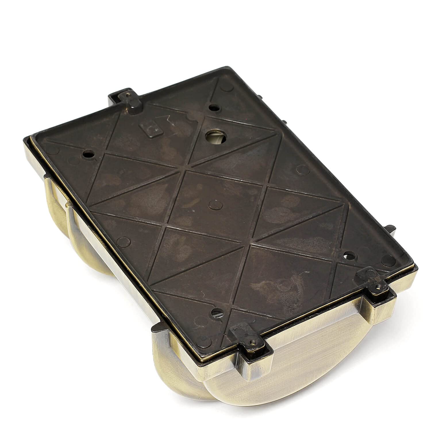 Licht-Erlebnisse Lampada da parete Gracia per esterni in ottone stile nautico applique retrò antica antiruggine IP64 E27 ideale per giardino, cortile, vialetto