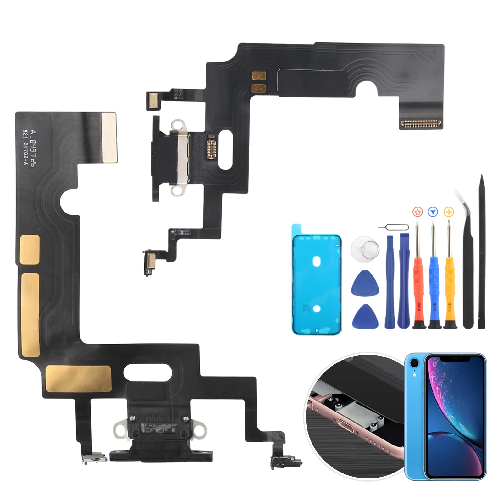 Amazon.com: Dock Connector for iPhone XR Charging Port Flex Cable
