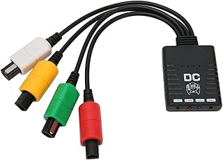 Adaptador de Controlador Sem Fio, Adaptador de Conversor de Cabo Sem Fio DC DreamCast Bluetooth, Adaptador de Controlador Bluetooth Compatível Com PS3 PS4 PS5, Xbox One S, Series