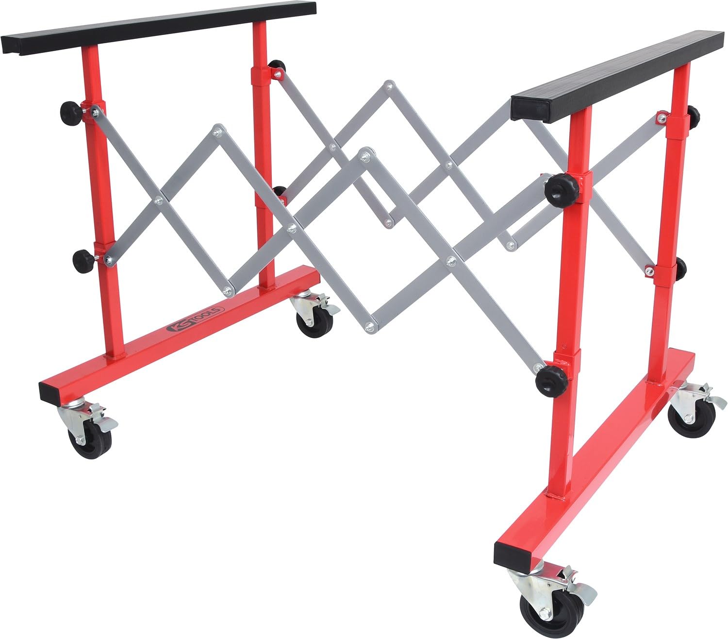 KS Tools 500.8100 Carrello universale telescopico multiuso con ruote,257-1380mm