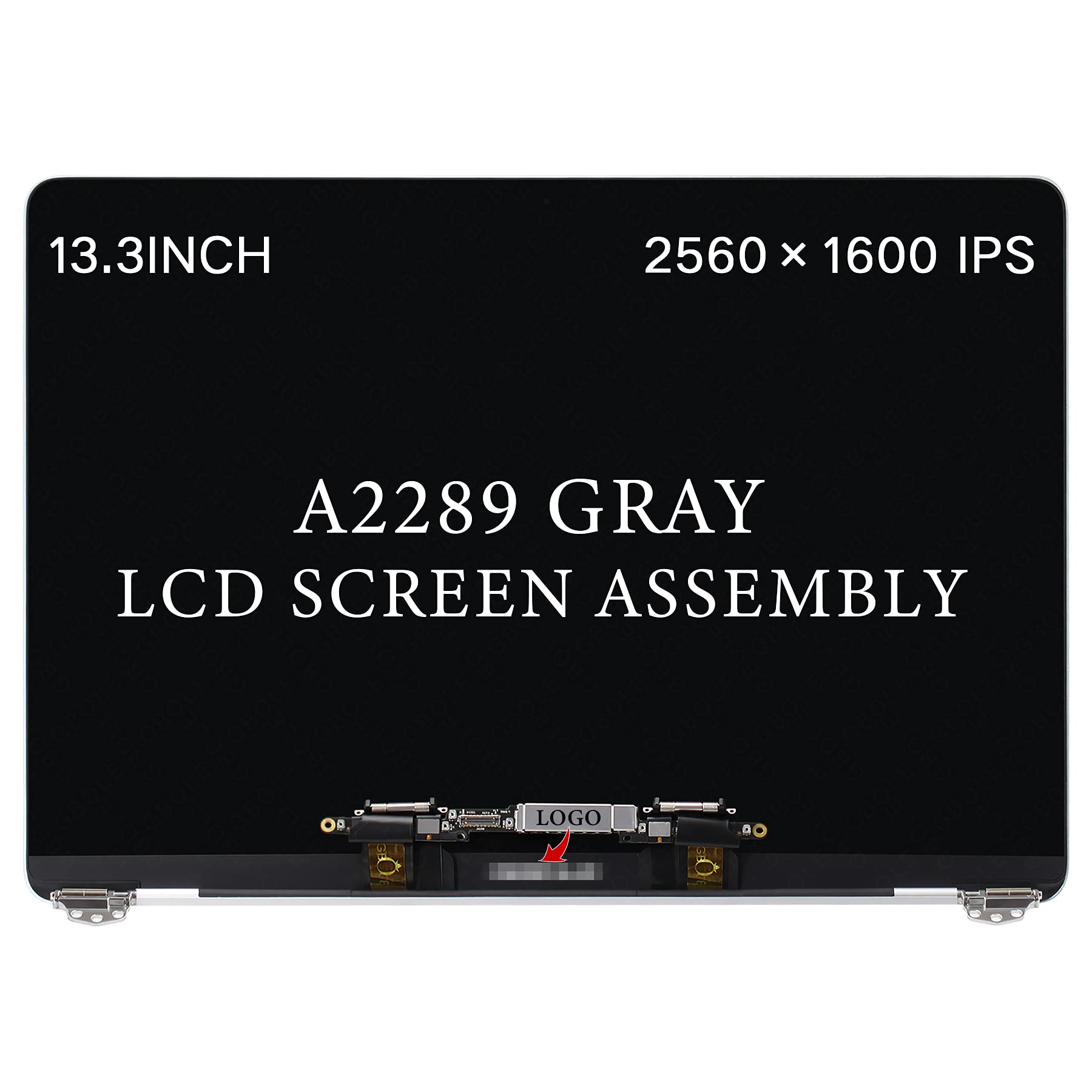 Replacement Full LCD Screen Display Assembly for MacBook Pro A2289 2020 Year EMC 3456 13.3” 2560x160