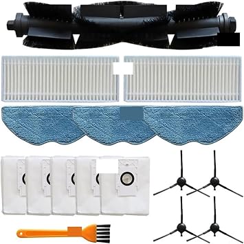 Compatible For EZVIZ,RE4 Plus/RE5 Plus Main Side Brush Filter Mop Cloth Dust Bags Robot Vacuum Cleaner Parts
