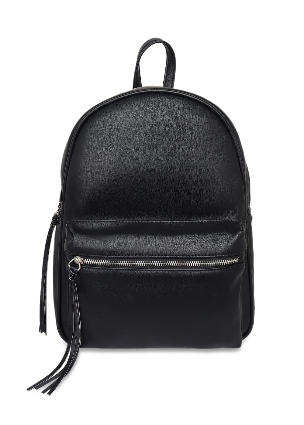 Women Pu Black Backpack-image-24