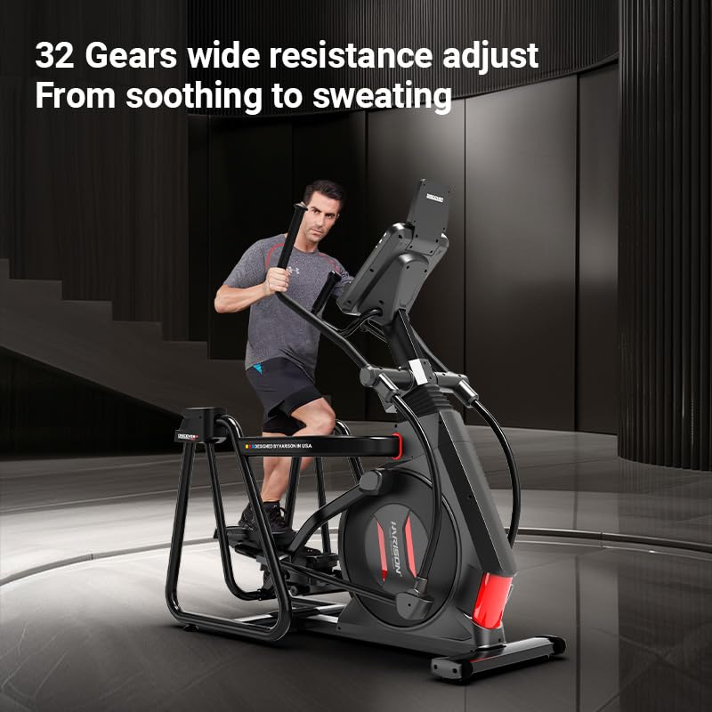 Image of HARISON Elliptical Exercise Machines, Elliptical Machines for Home Use, Elliptical Training Machines with 20IN Stride and 32-Level Electromagnetic Resistance