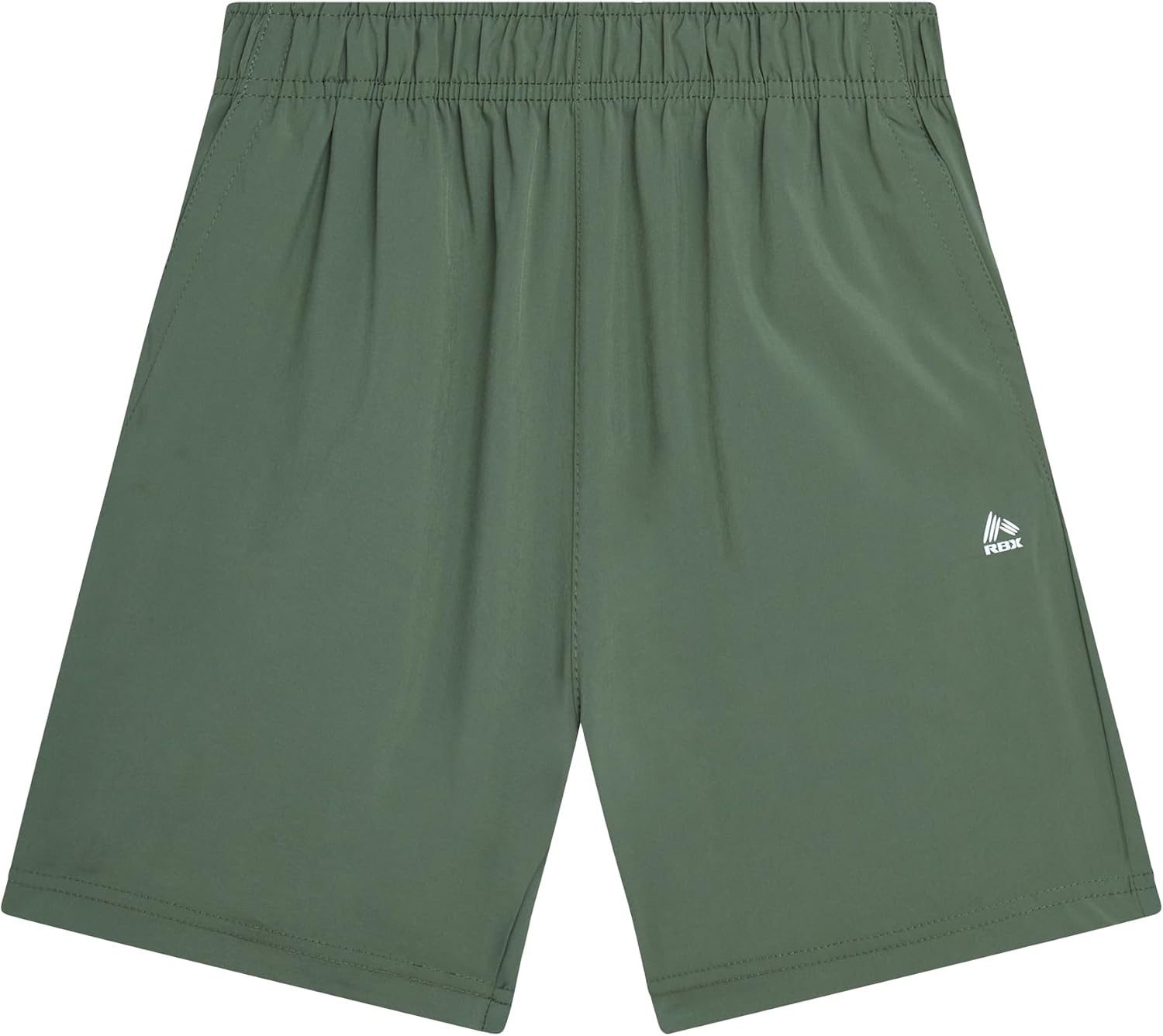 RBX Boys Athletic Shorts - 2 Pack Basketball Shorts with Compression Liner & Pockets Shorts for Boys - Gym Kids Activewear