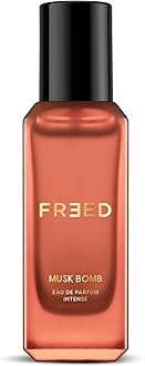 FREED Musk Bomb EDP Perfume for Women, 20ml | Vanila, Amber, Violet, Jasmin and Patchouli | Intense & Long Lasting Musky Eau De Parfum | Best Gift for Women