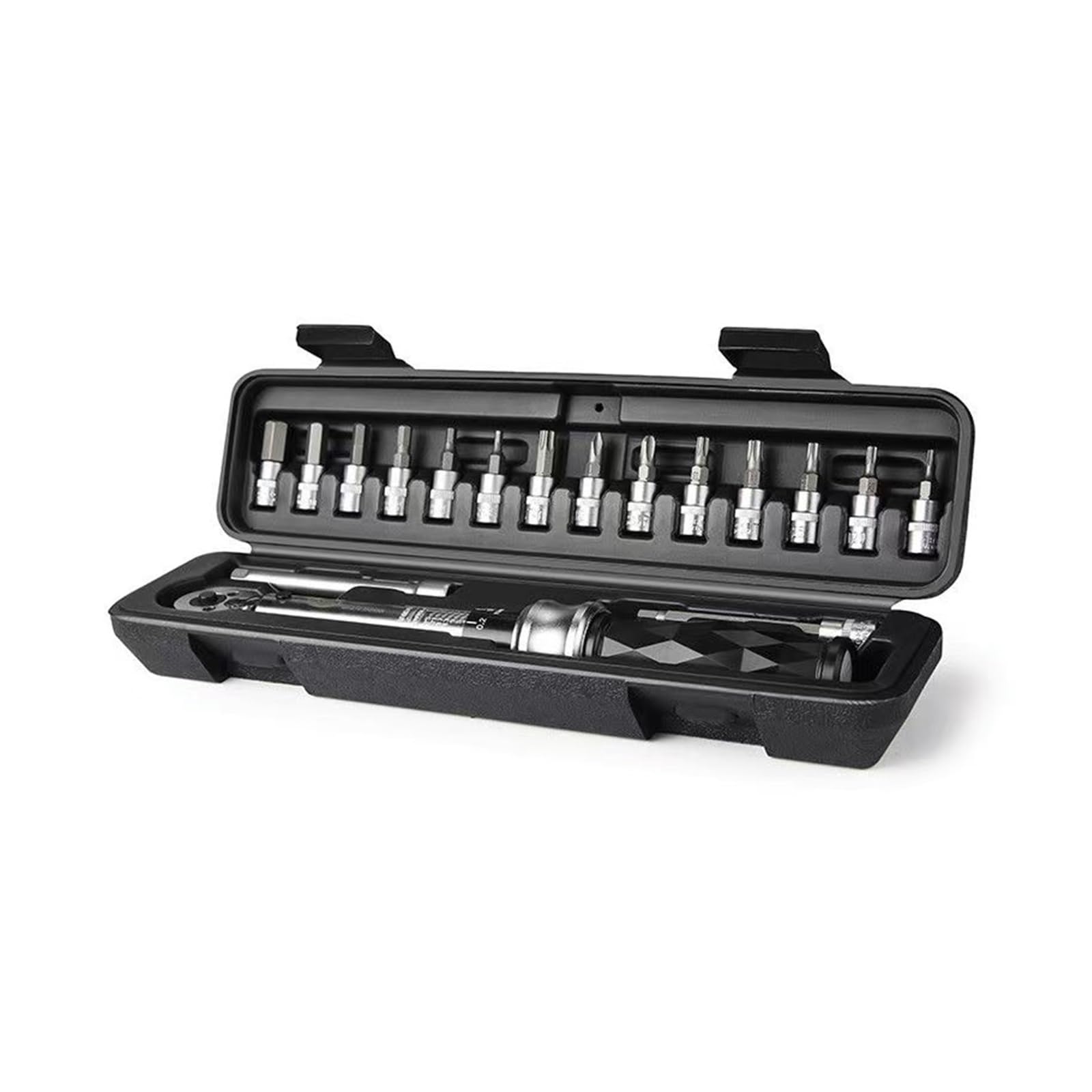 Lnhhg One Color Bicycle Tools 1-25 Nm Bike Ratchet Torque Wrench Kit Multifunction Bicycle Repair Tools Hexagon Key