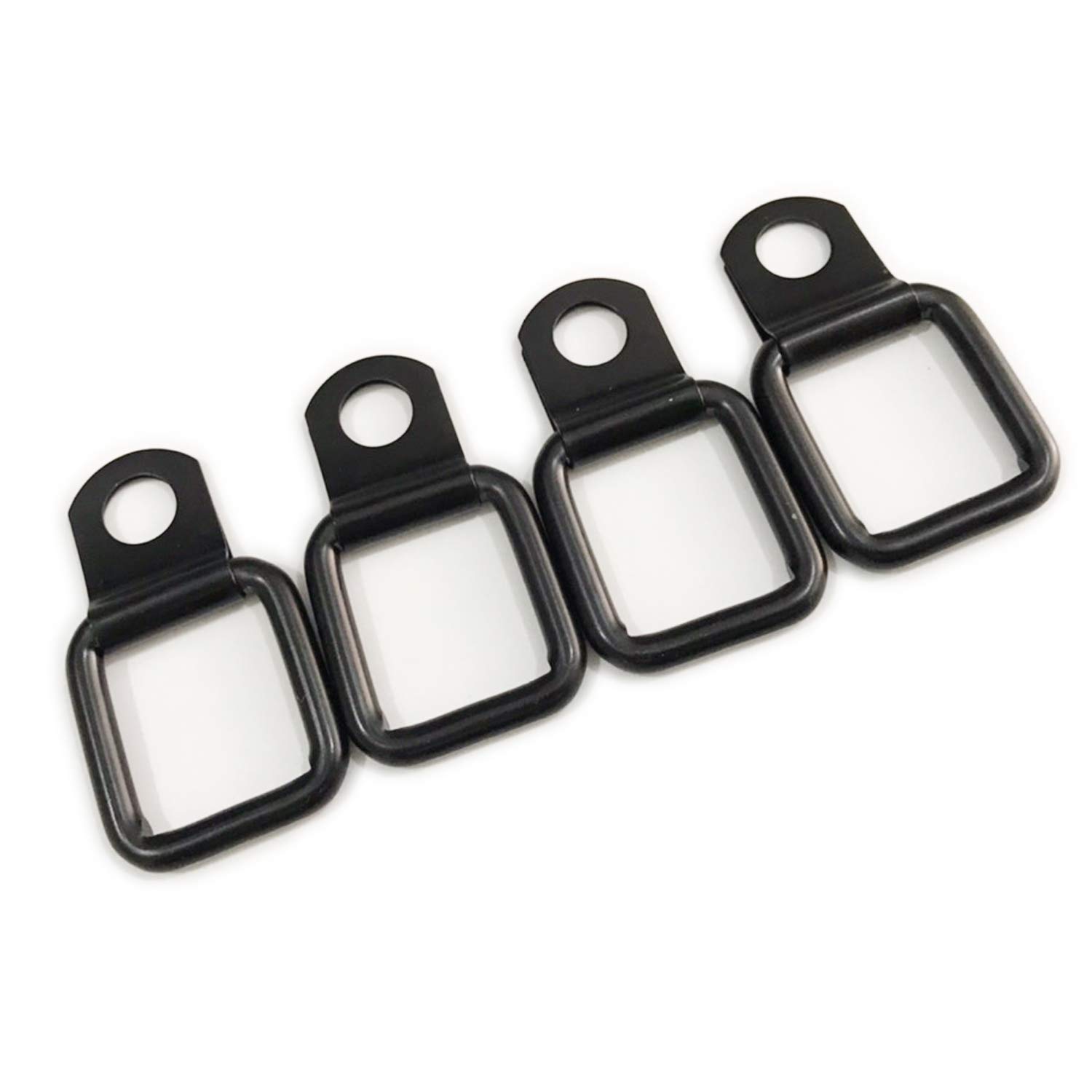 タイダウンアンカーフックトンネルフック 4個セットアメ車トラック