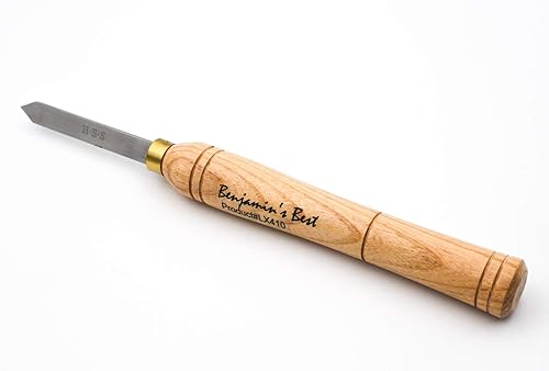 Miniatura 8 de Herramienta de separación LX420 34 "x 18" M2 HSS Cincel para torneado de madera