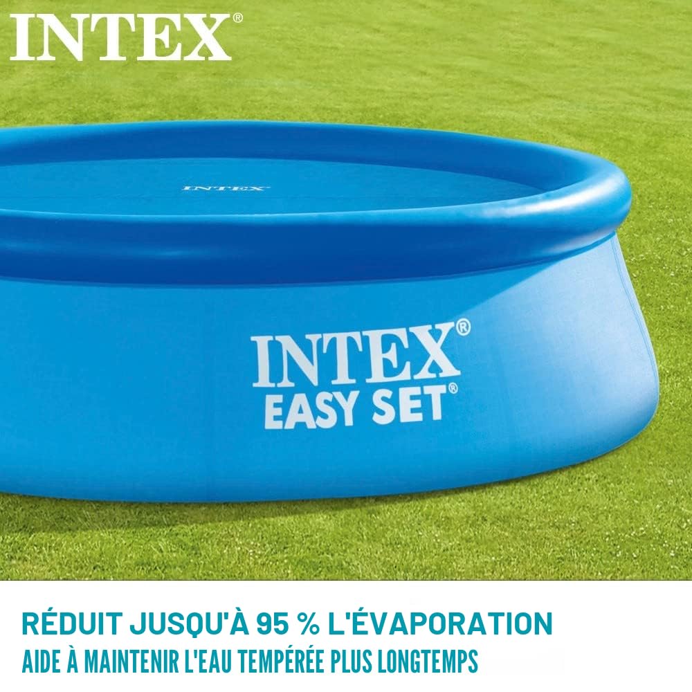 Intex Bâche Solaire pour Piscine Easy & Frame 488 cm - Bleu 28014