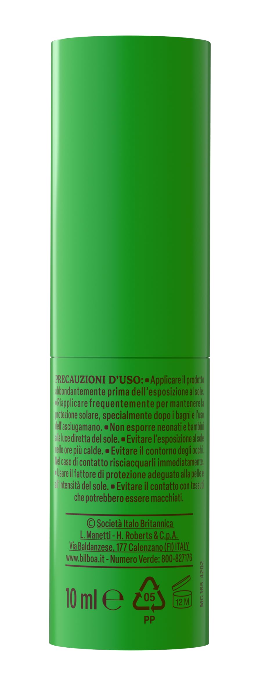 Bilboa Bimbi da Spiaggia Stick Solare SPF 50+ per Bambini Protezione Solare 10 ml