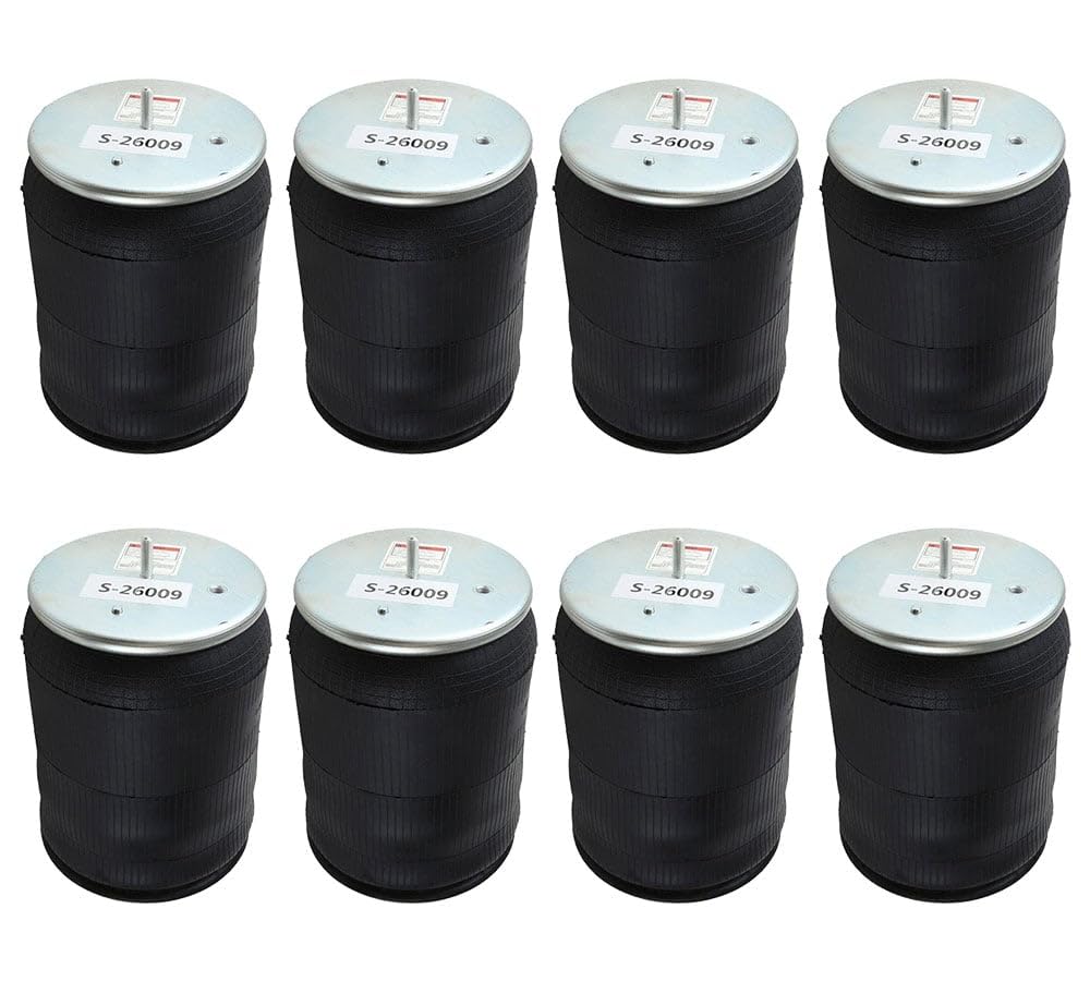 Mytee Products Heavy Duty Air Spring Bag - Rolling Lobe Air Suspension Spring Replaces 1R12-654, Goodyear 1R12-1049, STM1R12654, Mack 21244322, Dayton
