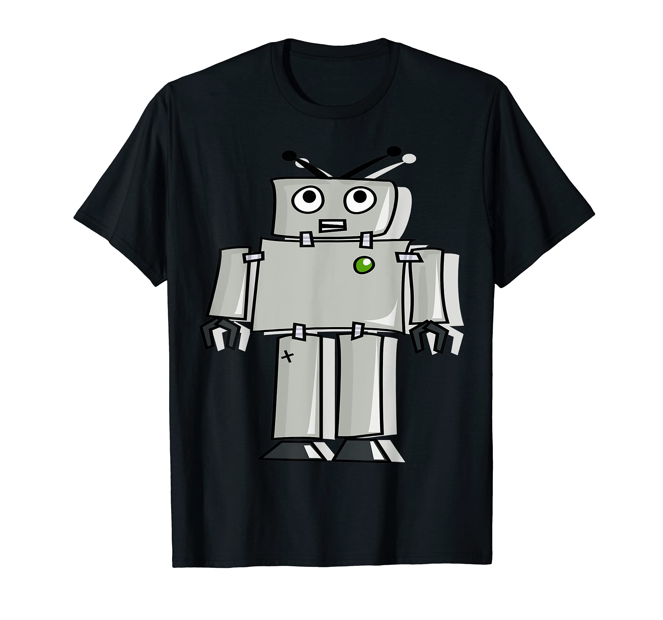 SIZZILROBOT AI Artificial Intelligence Technology Cartoons T Shirt