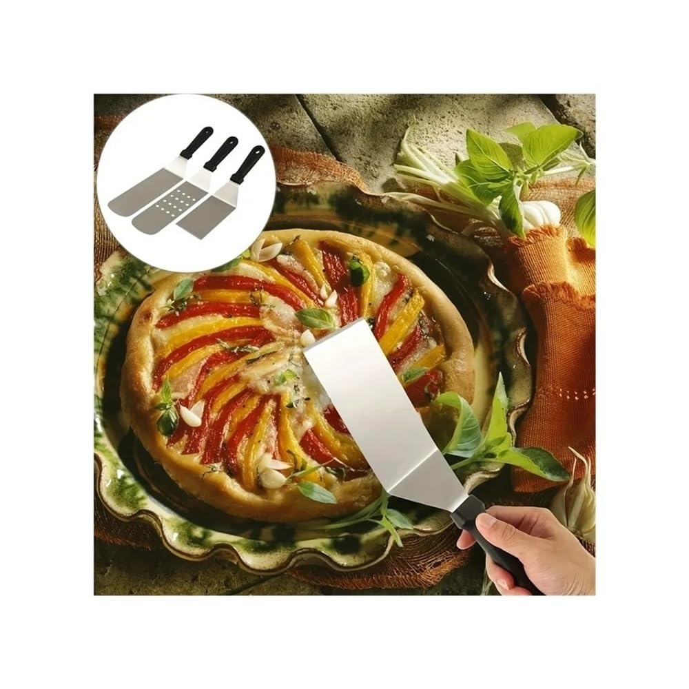 7-teiliges ultimatives Grillwerkzeug, Edelstahl-Utensilien, perfekt für Camping und Kochen im Freien