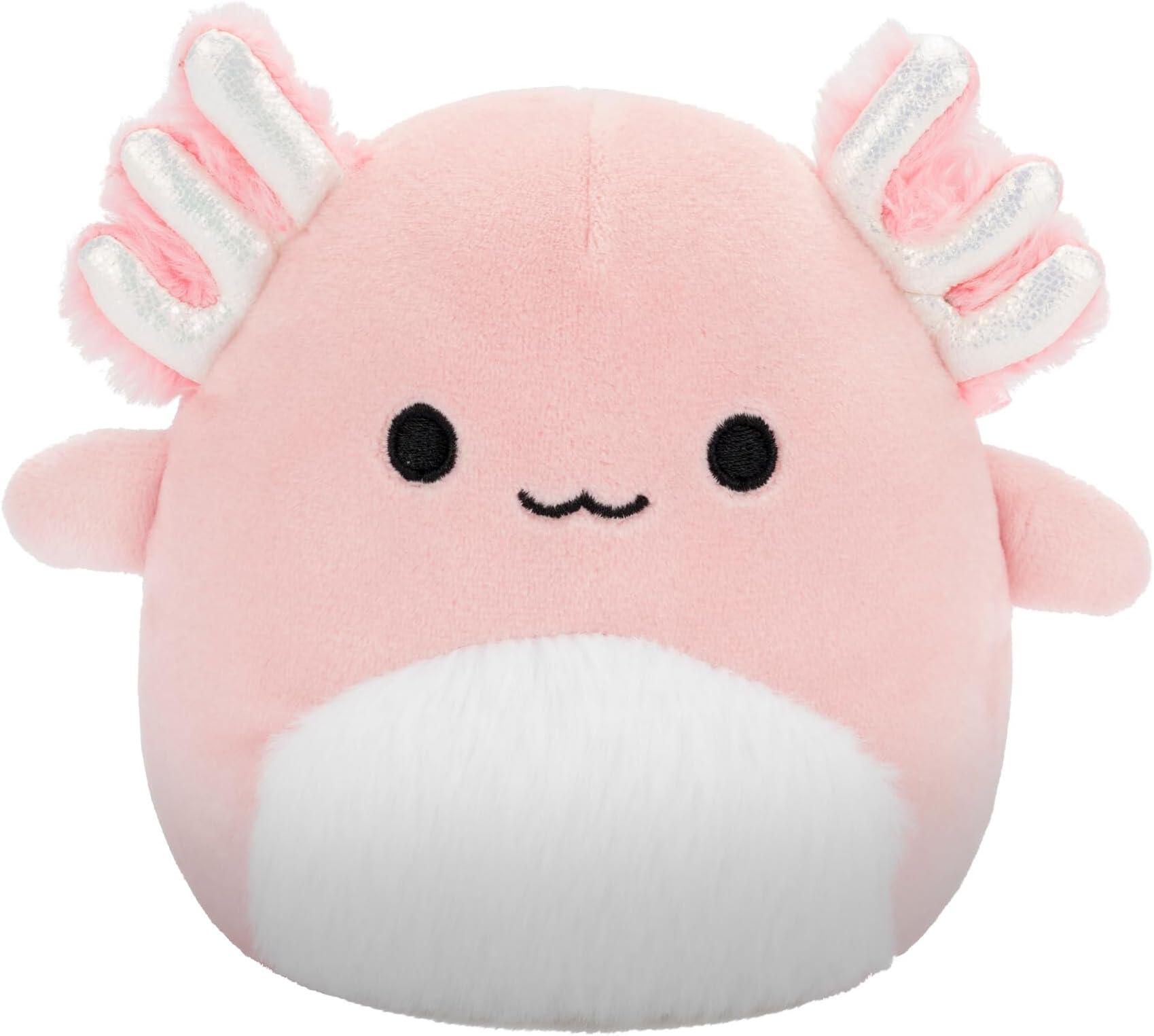 Squishmallows Original 5" Archie Pink Ahorotle and White Fuzzy Berries - Official Jazwares Plush (Little)