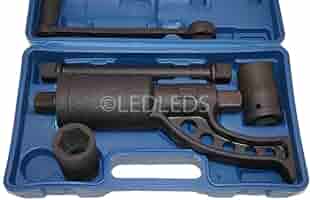 Moltiplicatore Di Forza Per Bulloni Ruote Camion E Trattori - Con 7 Buscole E Prolunga | Fino A 5000 N.M - Foto 3