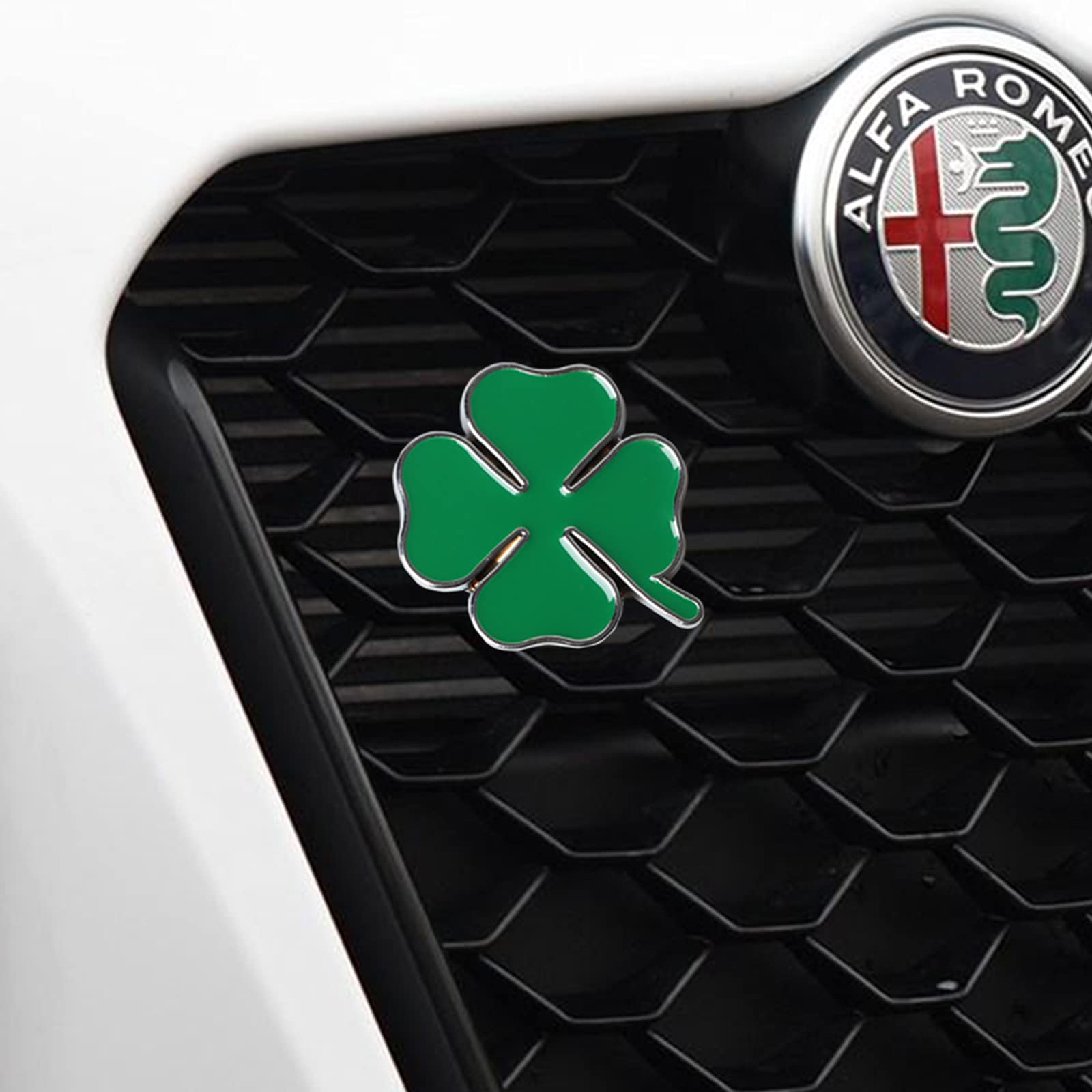 Amazon.co.jp: アルファロメオ3Dメタルスタイリングカーフロントグリル