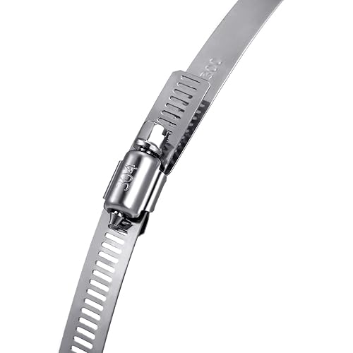 Miniatura 4 de Boao Abrazaderas de manguera ajustables de acero inoxidable 304 (12 pulgadas)