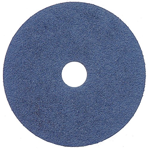 Weiler Coated Zirconium Fiber Disc - 36 Grit - 4 1/2 in Dia 7/8 in Center Hole - 11000 Max RPM - 59732 [PRICE is per DISC]