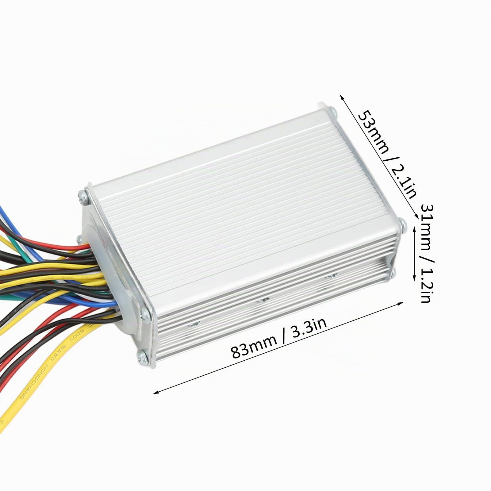 Controller Onda Quadra 36V 48V 15A, per Bici Elettrica, con Luci