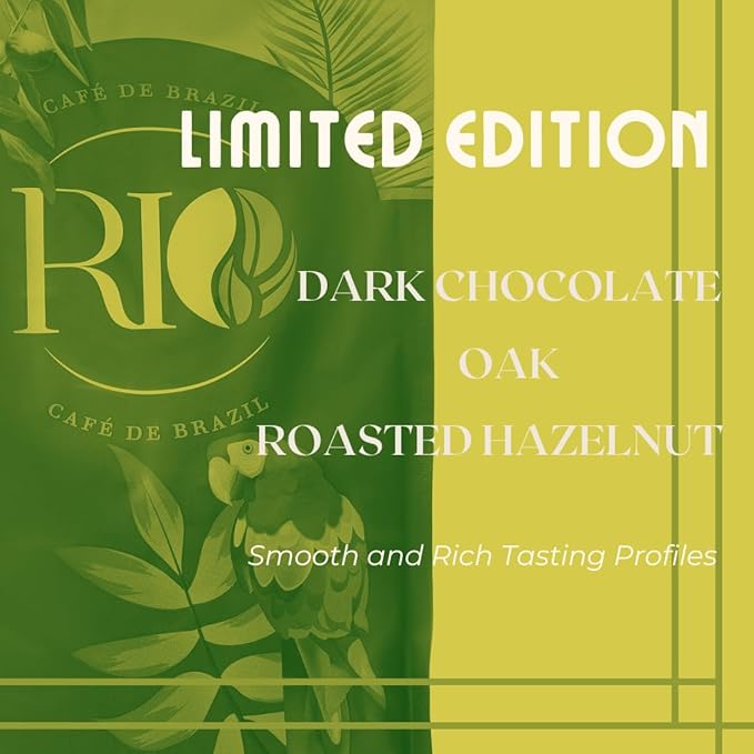 Rio Café de Brazil Café en Grano, Tostado Oscuro Medio, 2.0 Libras miniatura 4