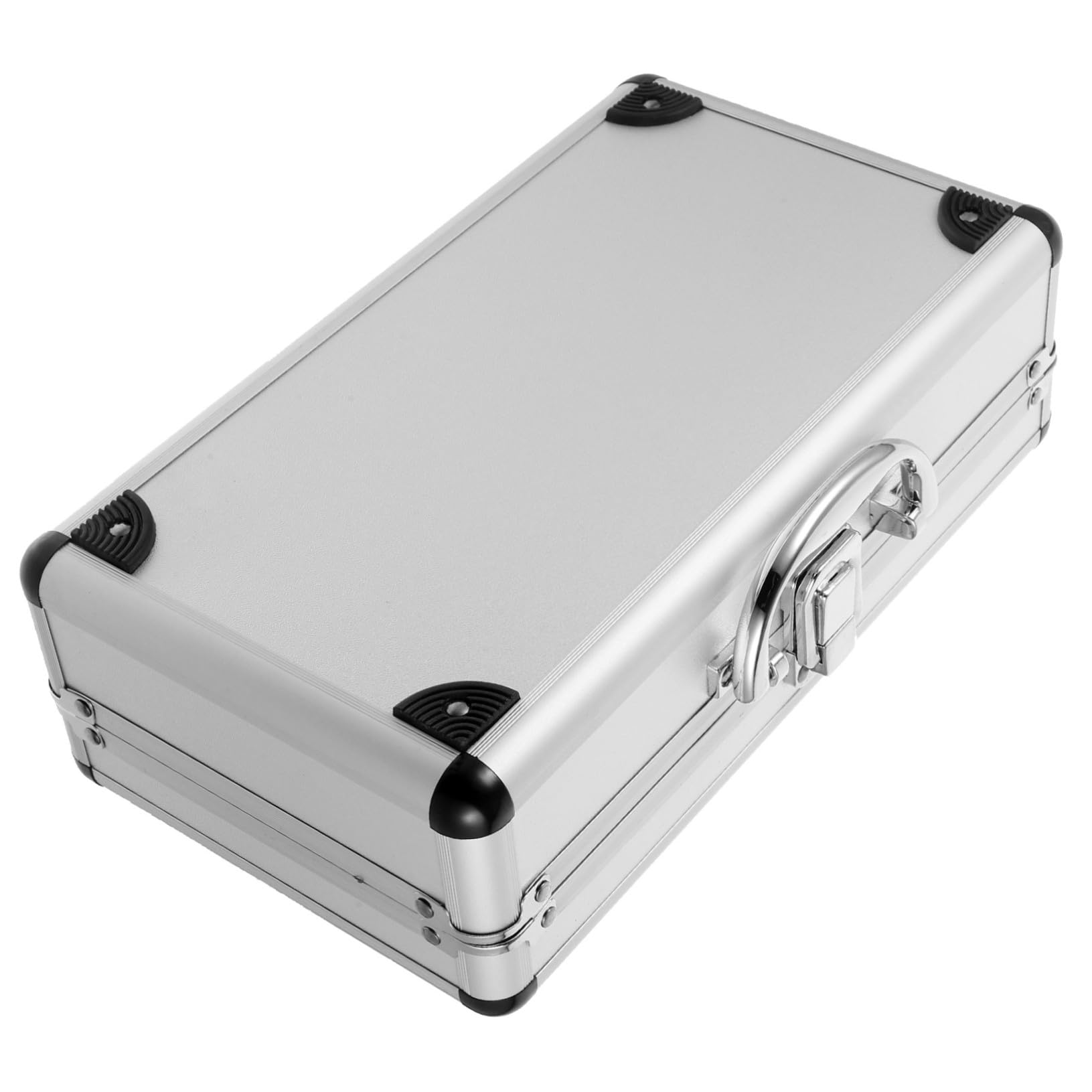 Boîte à outils en aluminium OUNONA mallette verrouillable 30x17x10 cm avec mousse