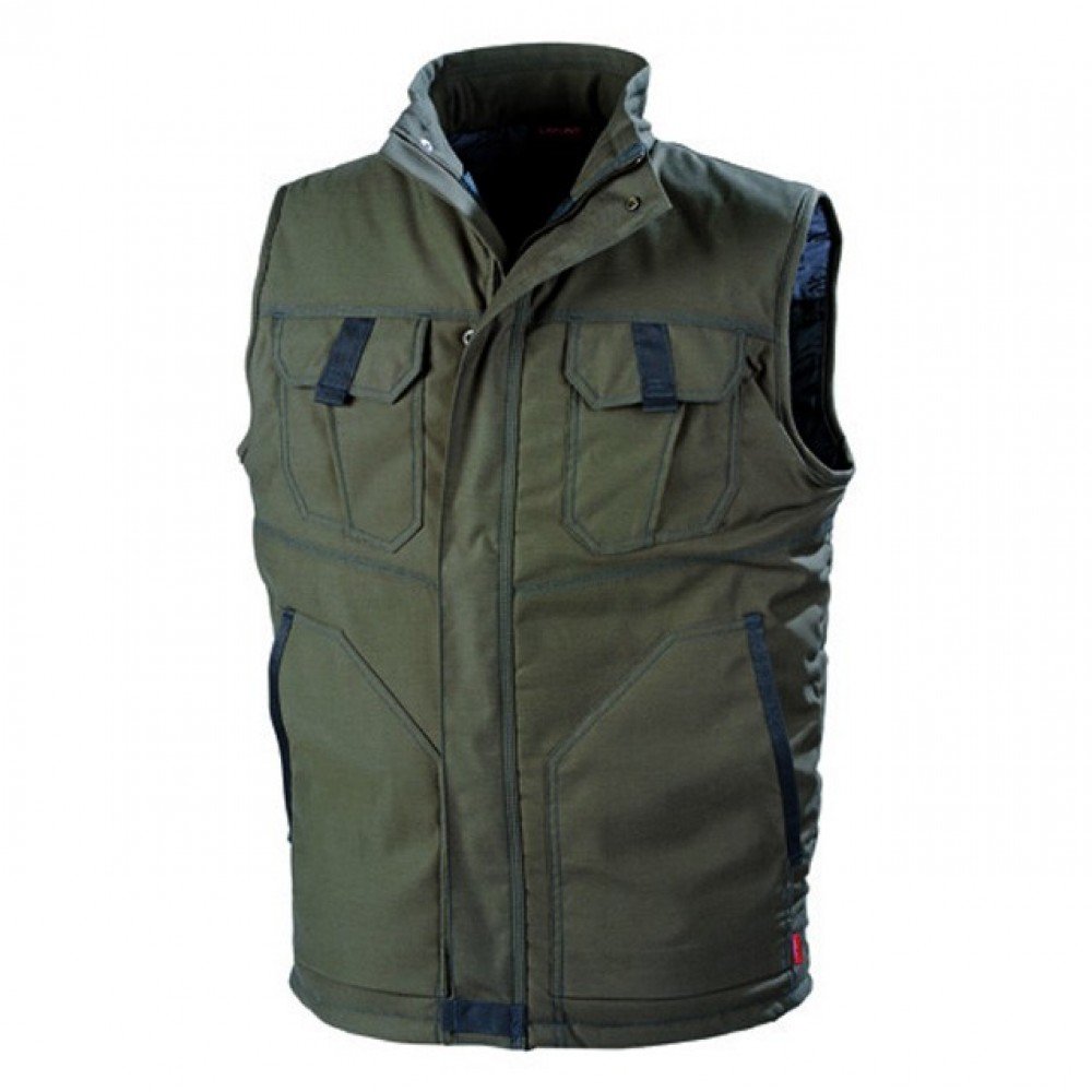 ELKI BODYWARMER BROWN / SLATE 3XL