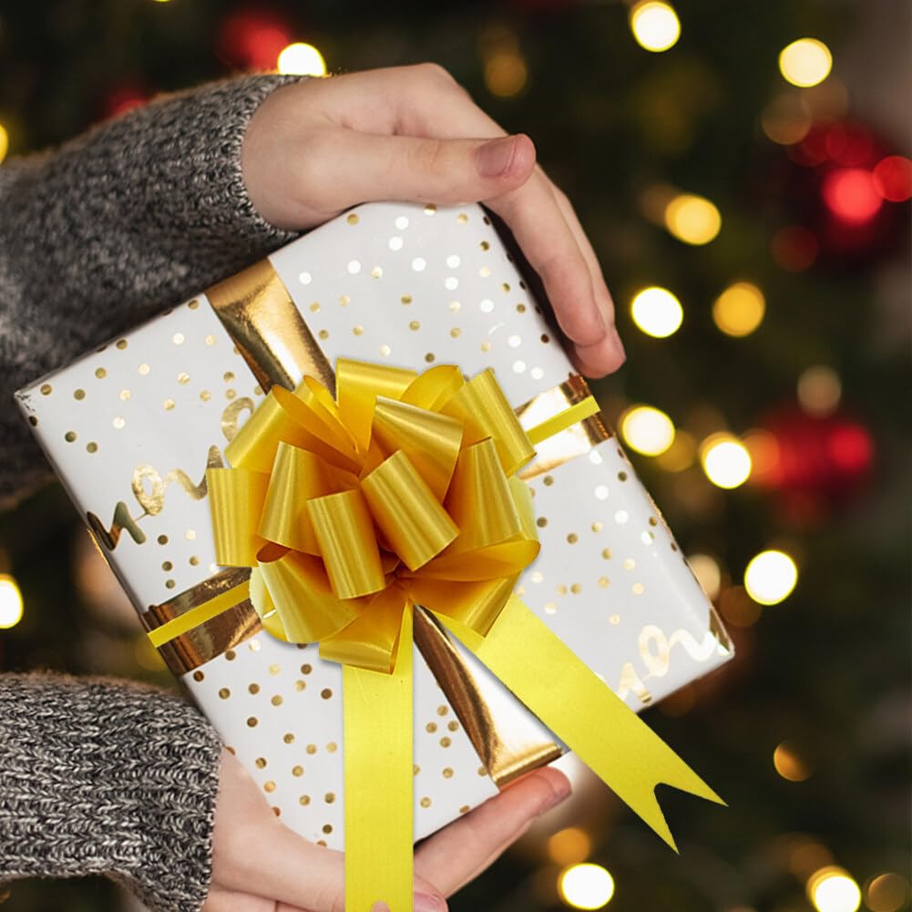 10 stuks grote geschenkstrikken, 18 cm trekstrik, cadeaustrik met 10 stuks grote geschenkstrikken, 18 cm trekstrik, cadeaustrik met