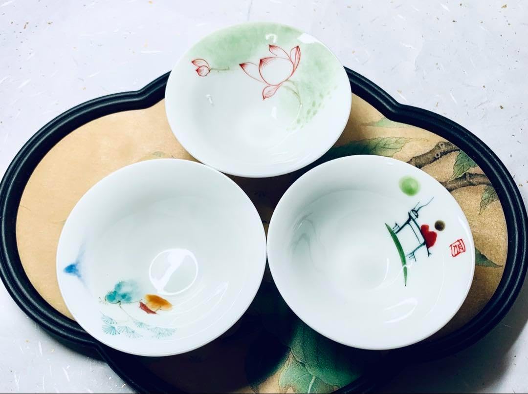 骨董品】加藤時蔵作 油滴天目 (No.18)