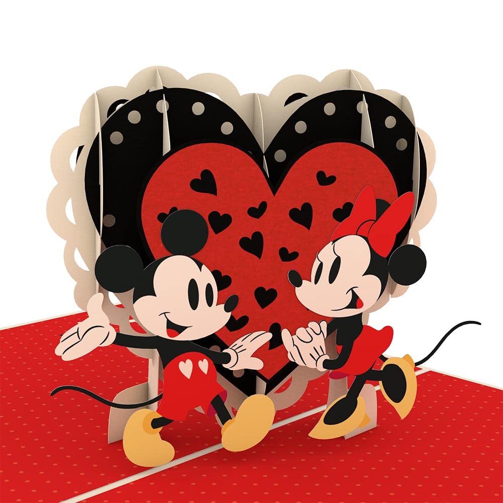 Amazon.com : Lovepop Disney's Mickey & Minnie Everything is Better with You  Pop Up Card, 5" x 7" - 3D Greeting Card, Valentine's Day Card, Anniversary  Card, Card for Her : Office Products