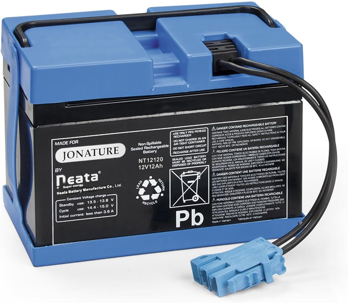 12V 12AH Replacement Battery for Peg Perego for John-Deere Gator XUV for Taurus Utility Truck for Polaris for Slingshot for Polaris RZR 900 for Gaucho Rock'in Children Ride On Car