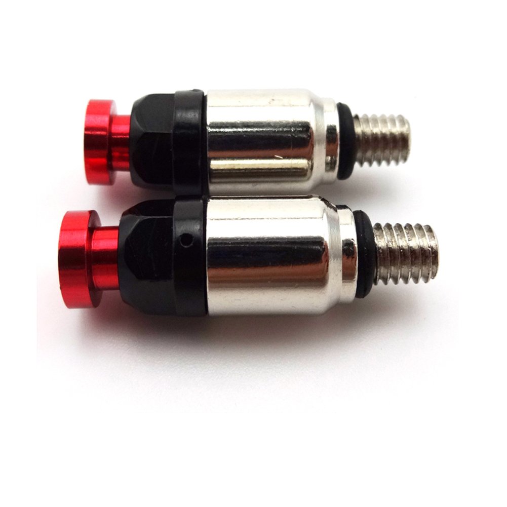 M5 x 0.8 - Válvulas de purga de aire para CR 80 85 125 250 500 CRF 150R 250R 450R 450X Motocicleta Motocross Dirt Pit Bike
