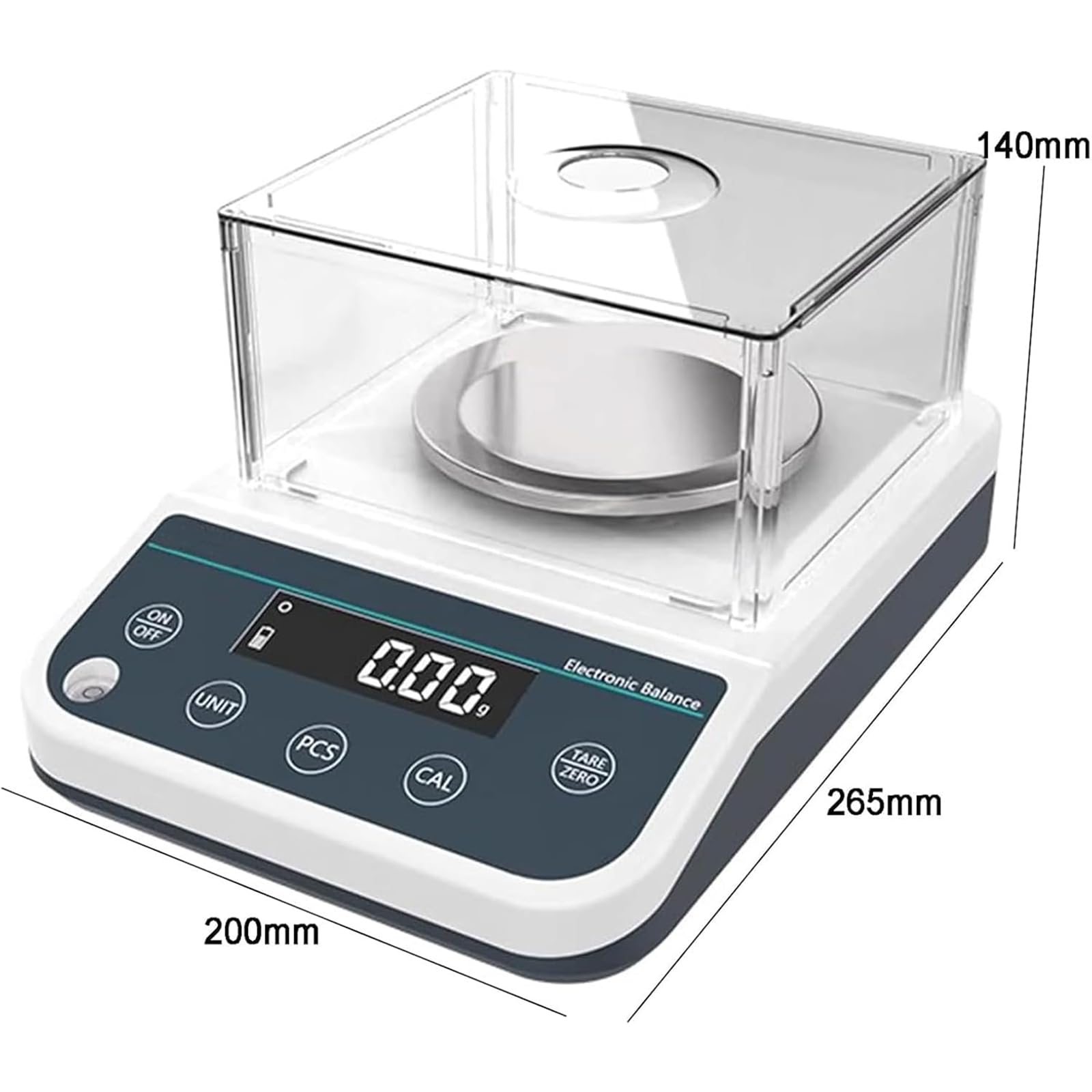 Balance D'analyse Électronique 300 G, Haute Précision, avec Écran D'affichage, Précision : 0,001 G, Capteur Magnétique Électronique, pour Bijoux Et Produits Médicaux