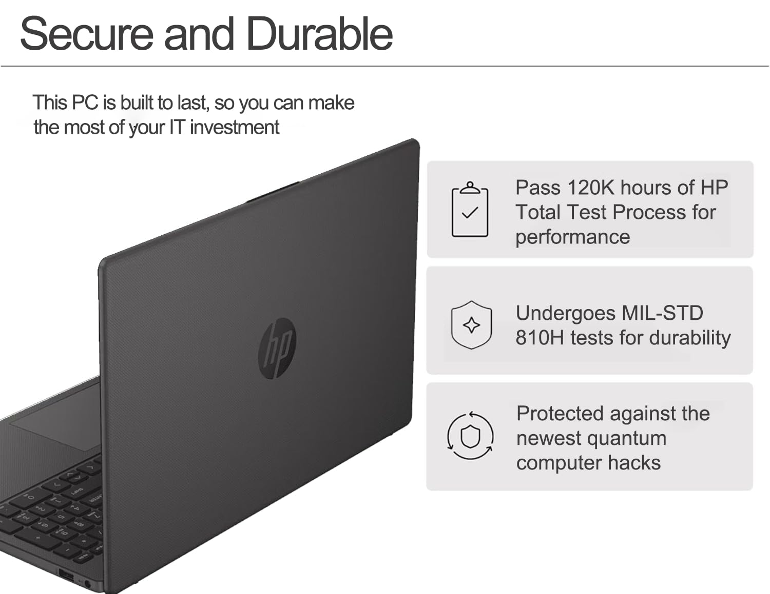 HP 255 G10 Business Laptop (15.6" FHD Anti-Glare, AMD Ryzen 7 7730U (> Intel i7-1355U) 16GB RAM, 512GB SSD) for Home, Student, Military Grade, Webcam w/Shutter, Numeric Keypad, Wi-Fi 6, Win 11 Pro