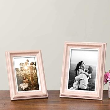 Art Street - Rose Pink Table Photo Frame (Rose Pink Set 2) {5x7, 6x8}